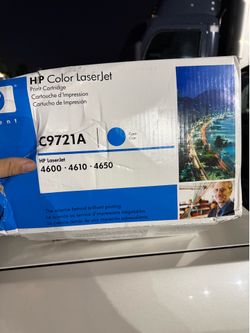 HP Color LaserJet Print Cartridge Cartouche d'Impression Cartucho de Impresión