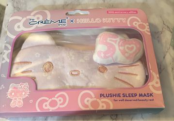 The Crème Shop x Hello Kitty Plushie Sleep Mask