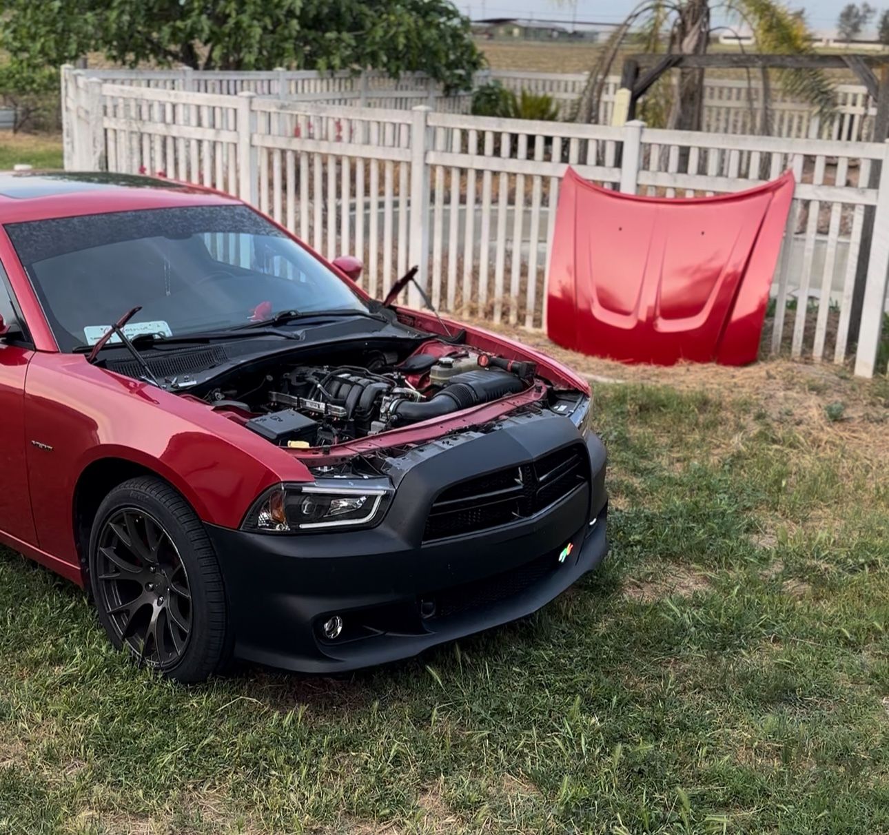 2011-2014 Dodge Charger SRT Front bumper