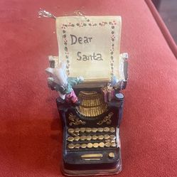 Vintage Type Writer  Christmas 🎅🏻 Ornament 