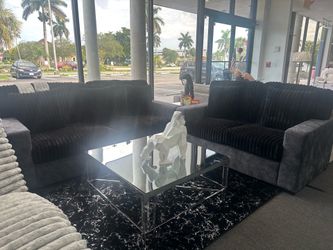 Great Deal‼️Beautiful Black Sofa&Loveseat $999