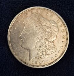 1921 Denver Mint Morgan Dollar