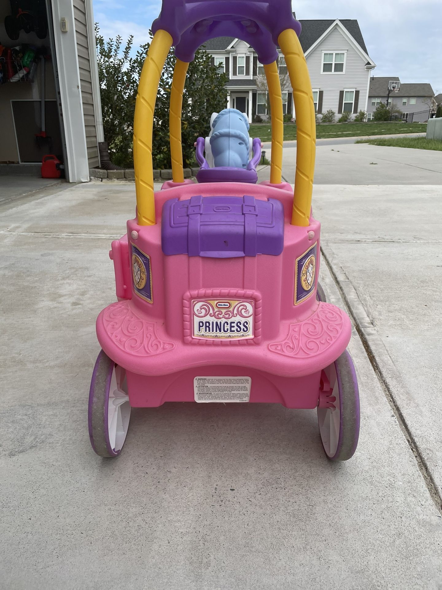 Princess Carriage Toddler Car