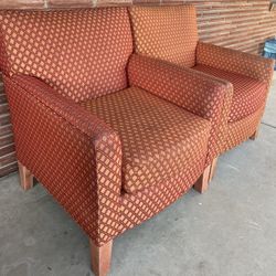 Red Chairs In Good Condition
