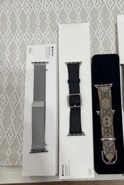 3 Apple Watch Bands Size 42mm For Only $100