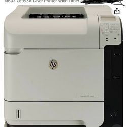 Certified Refurbished HP Laserjet Enterprise 600 M602X M602 CE993 A Laser Printer With Toner