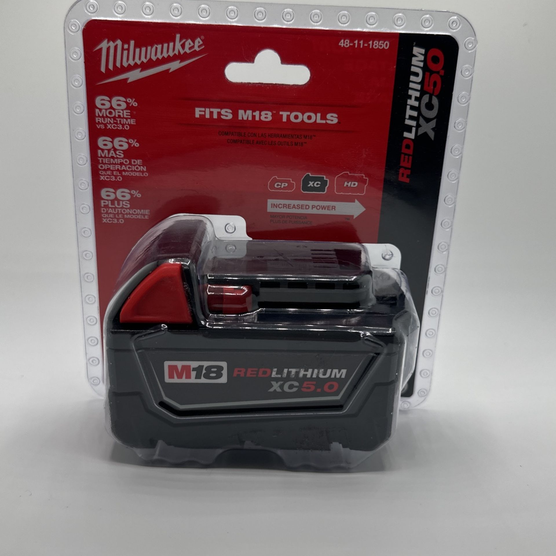 Milwaukee M18 48-11-1850 5.0 AH Batteries 5.0 18V (Genuine)