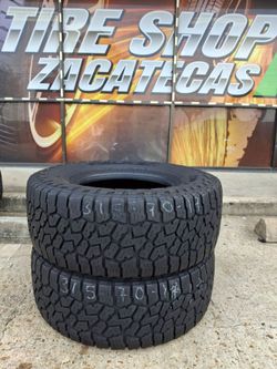 Pair of 315/70/17. FALKEN WILDPEAK. FREE INSTALL AND BALANCE