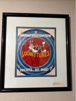 Friz Freleng (Warner Bros) “Bugs/Looney Tunes” Hand Painted Original Limited Edition Cel (1989) #392/750. Hand signed