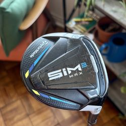 TaylorMade SIM 2 MAX Fairway Wood 16.5 Degree Project X Smoke Blue RDX