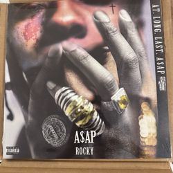 ASAP Rocky  AT. LONG. LAST.  A$AP. 2xLP Silver Vinyl Album No. 0699/1000