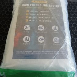 Airpler Rain Poncho For Adults | 4-pack (Unopened)