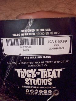 Texas chainsaw massacre mask