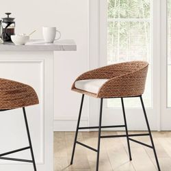 Woven Counter Stool 