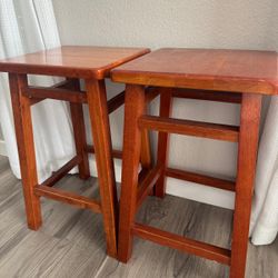 Wooden Stools 