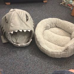 two cat beds 
