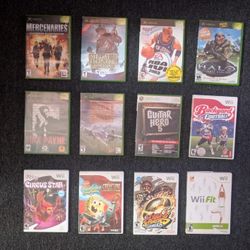 Xbox & Wii Game Lot - 12x Games [FREE SHIPPING!]