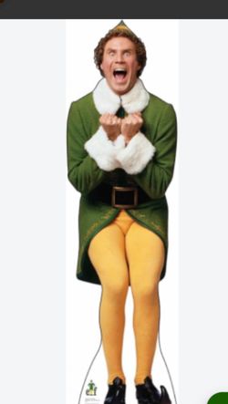 Buddy Adult Authentic Buddy the Elf Costume for Halloween and Christmas