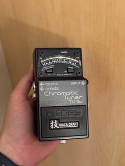Boss TU-3W Waza Craft Chromatic Tuner with Bypass