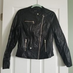 Faux leather Jacket 