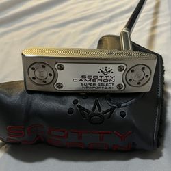 🏆 Scotty Cameron Super Select Newport 2.5+ Putter (w/ Headcover)