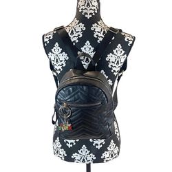 Cotton On Black Chevron Backpack