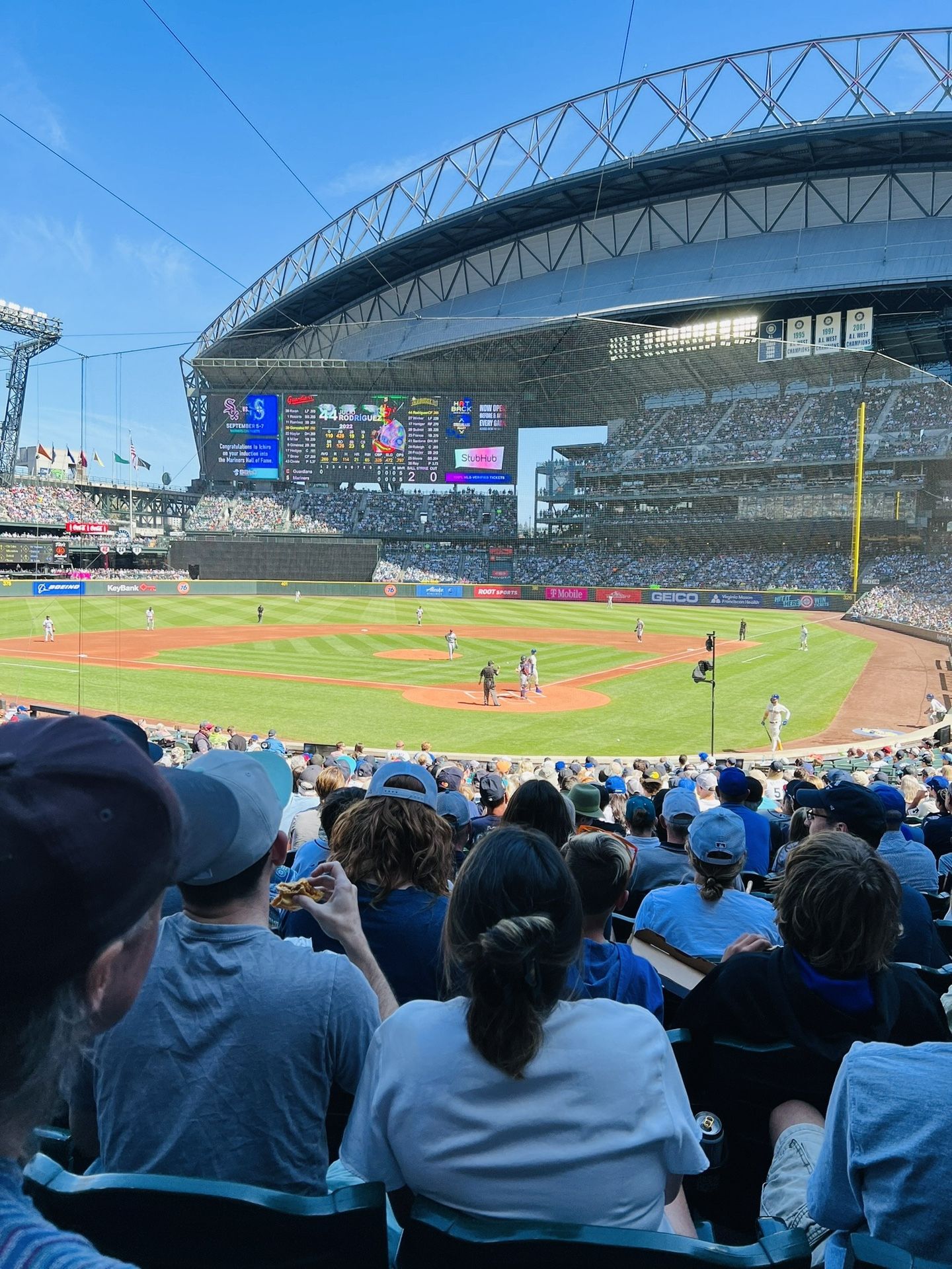 Mariners vs. New York Yankees - Wednesday (Section 133, Row 38)