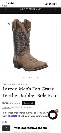 Authentic Laredo Western Boots