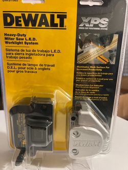 DEWALT HEAVY DUTY MITER SAW LED WORKLIGHT SYSTEM