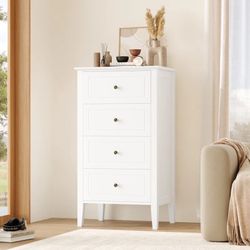 Brand New Wayfair Aloni Wood Dresser - Modern 4-Drawer - Never Opened  