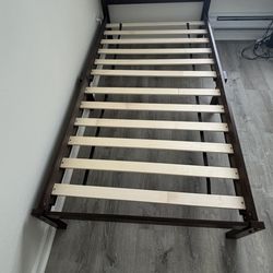 Donato Ash Brown Twin Bed frame