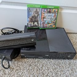 Xbox One + Kinect and 2 Games