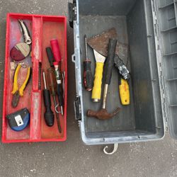 Tool box And some tools