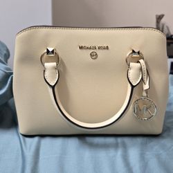 Michael Kors Edith Small Saffiano Leather Satchel