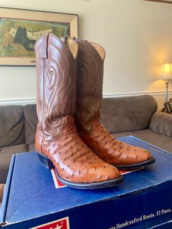 Tony Lama Ostrich Boots
