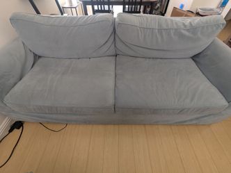 Pottery Barn Pearce Roll Arm Slipcovered Sofa/Couch