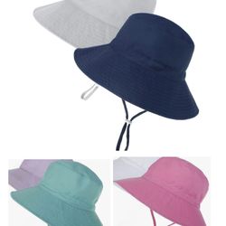 55cube Baby Sun Hat Toddler Sun Hats Baby Boy Girl 2 3 4 5T 6-7 Years