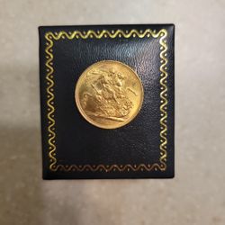 1915 Great Britain Gold Sovereign 