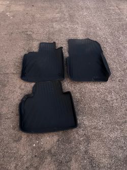 2013-2017  Honda Accord OEM 4dr Black All Season Floor Mat Set