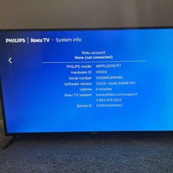 Philips 40" Roku Tv