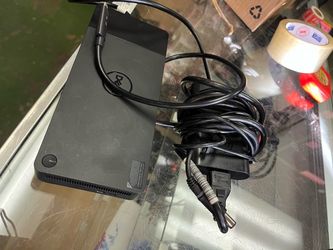 Dell WD19S USB Type-C Docking Station  and charger. Nothing wrong. We’re open Monday through Friday from 10am to 5:30pm Our location: 2945 W McDowell 