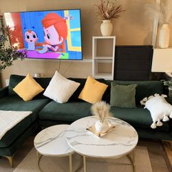 Green sofá SAFAVIEH