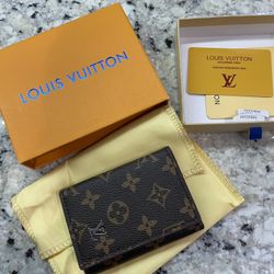 LV Leather Wallet 