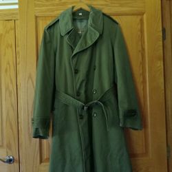 Vintage Korean Army Coat 
