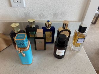 Mixed Fragrance Perfume Bottle Collection – 8 Bottles
