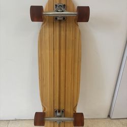 34.5” Long Board Skate Board Luxe Trucks