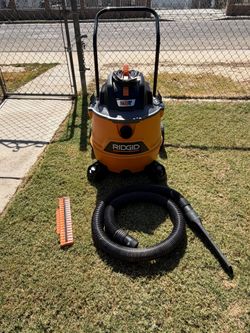 RIDGID
16 Gal. 6.5 Peak HP NXT Shop Vacuum HD1800 Wet Dry Vac with Cart, Fine Dust Filter, 20 ft. Hose and Accessories