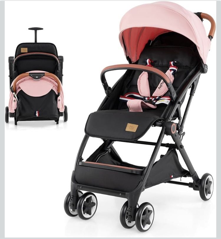 Baby Stroller Color Pink 
