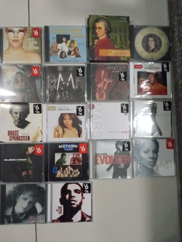 Brand New Original Music CDs , DVD Movies & More Liquidation Sale