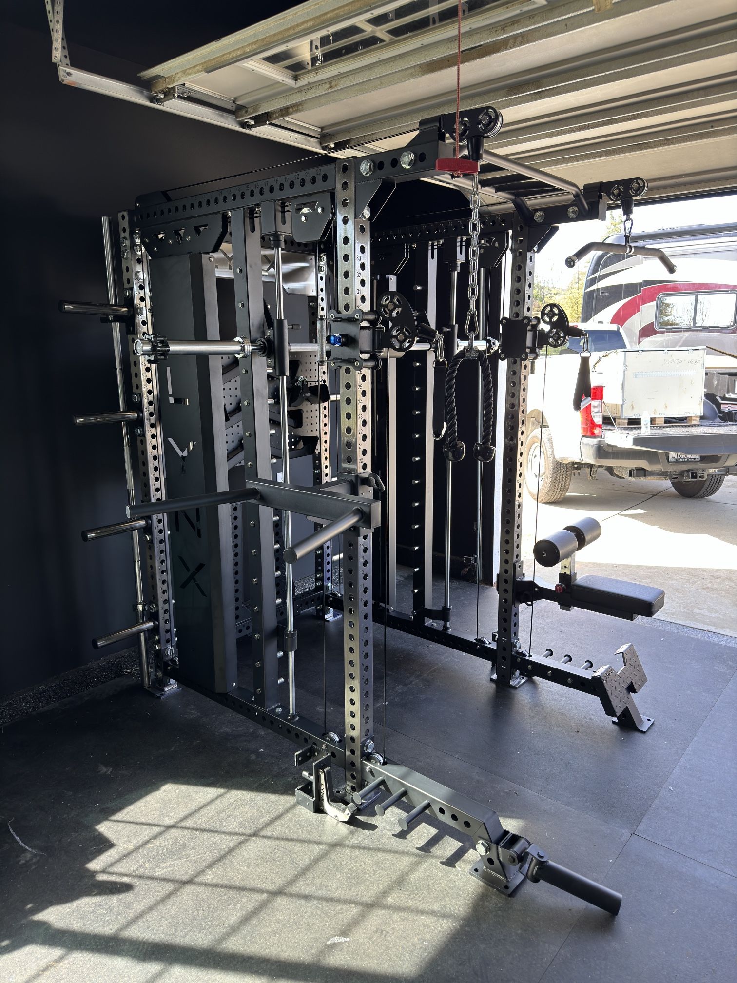 LYNX Fitness PRO Series Rack🔹All In One Home Gym🔹Dual Cable